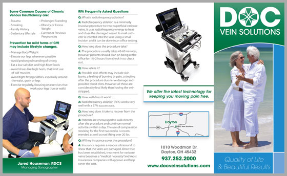 DOC Vein Solutions Brochure Outside