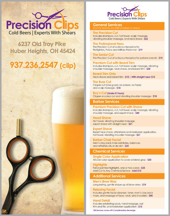 Precision Clips Menu